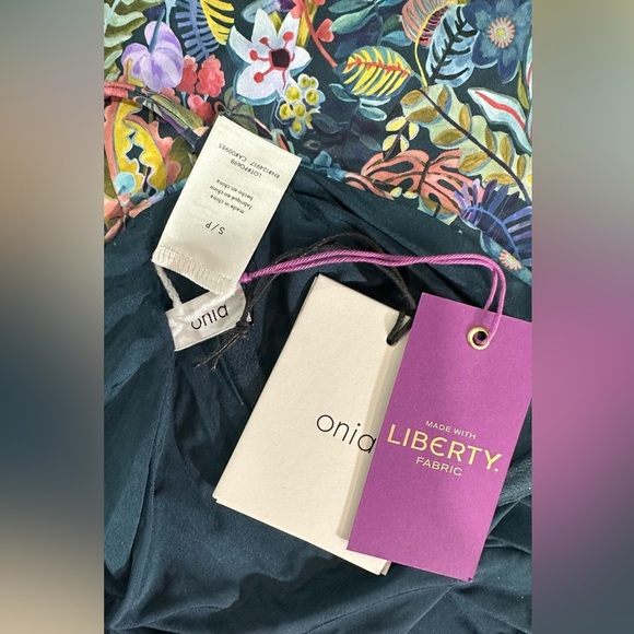 NWT Onia x Liberty of London Chelsea One Piece Swimsuit Jungle Forest Multi S - Picture 7 of 13